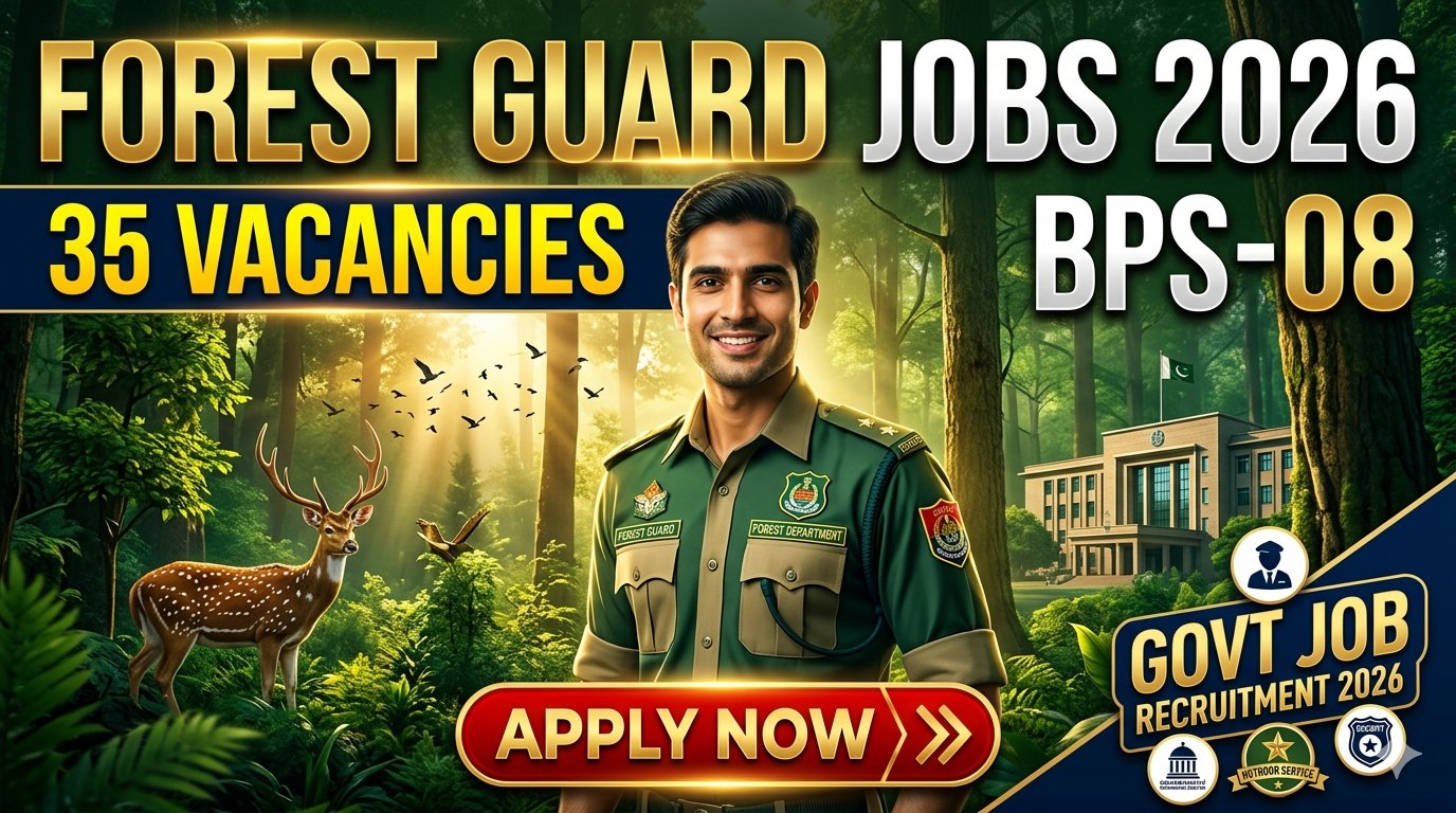 forest guard jobs in punjab