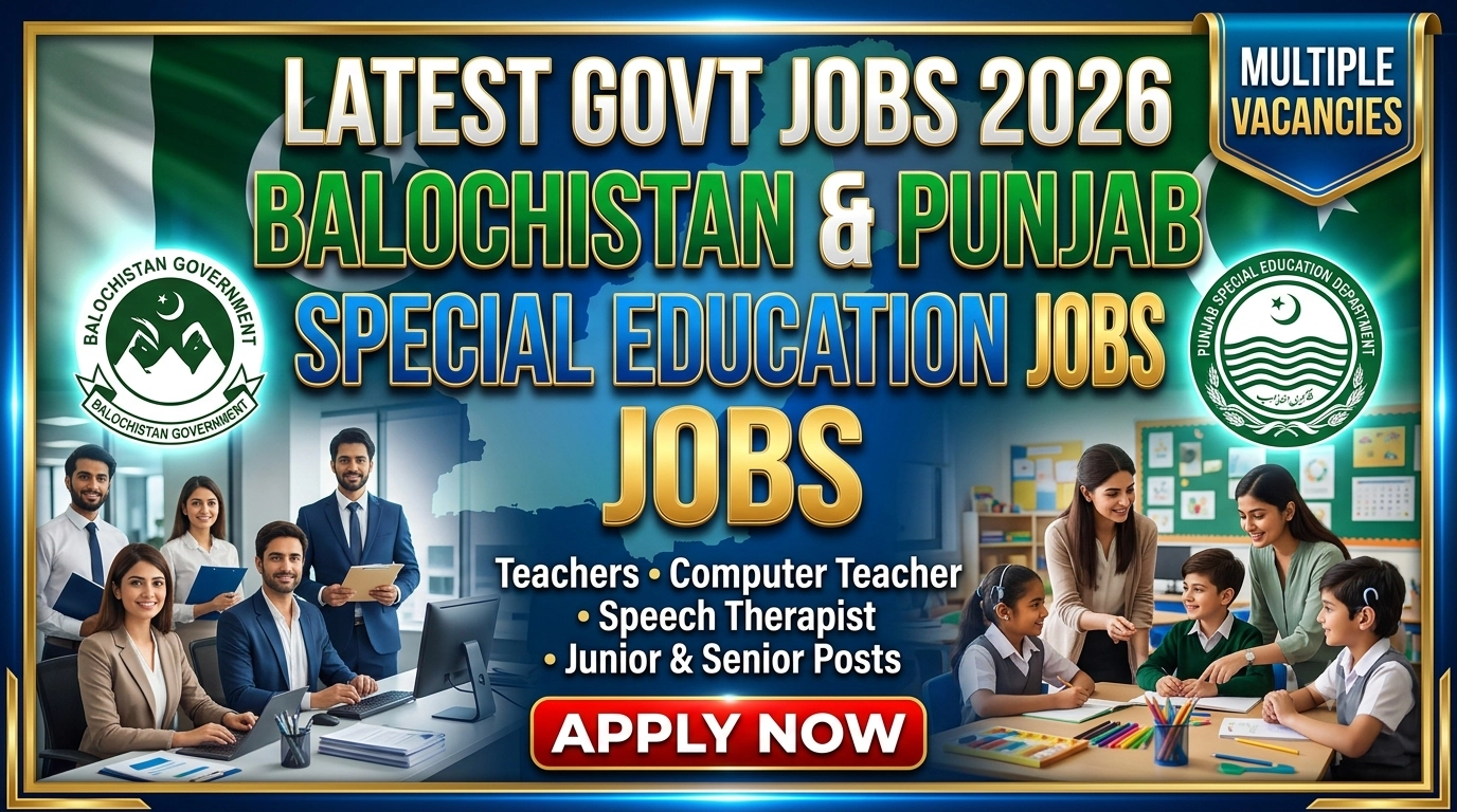 Jobs at special education department punjab