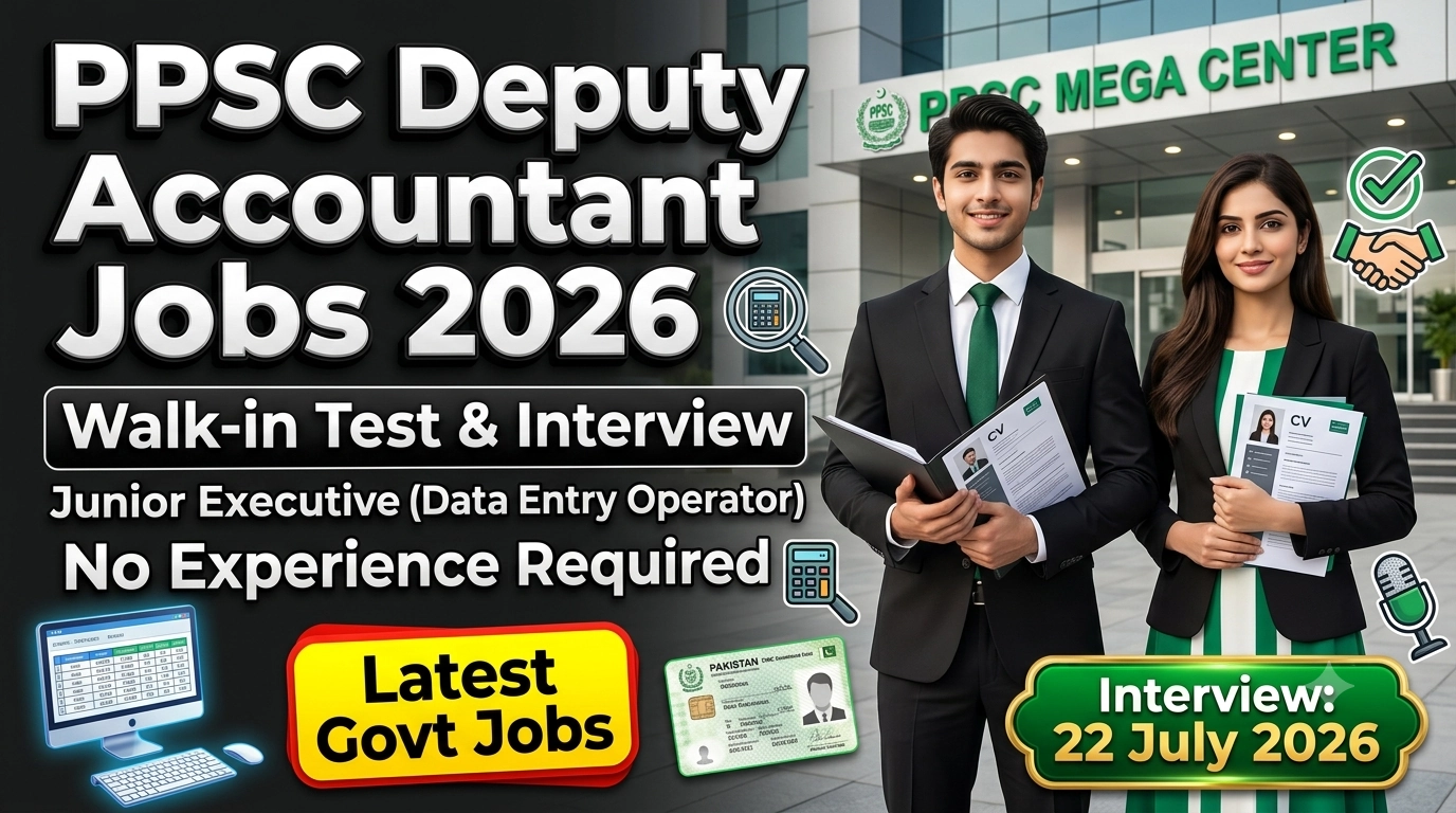 PPSC Upcoming Jobs