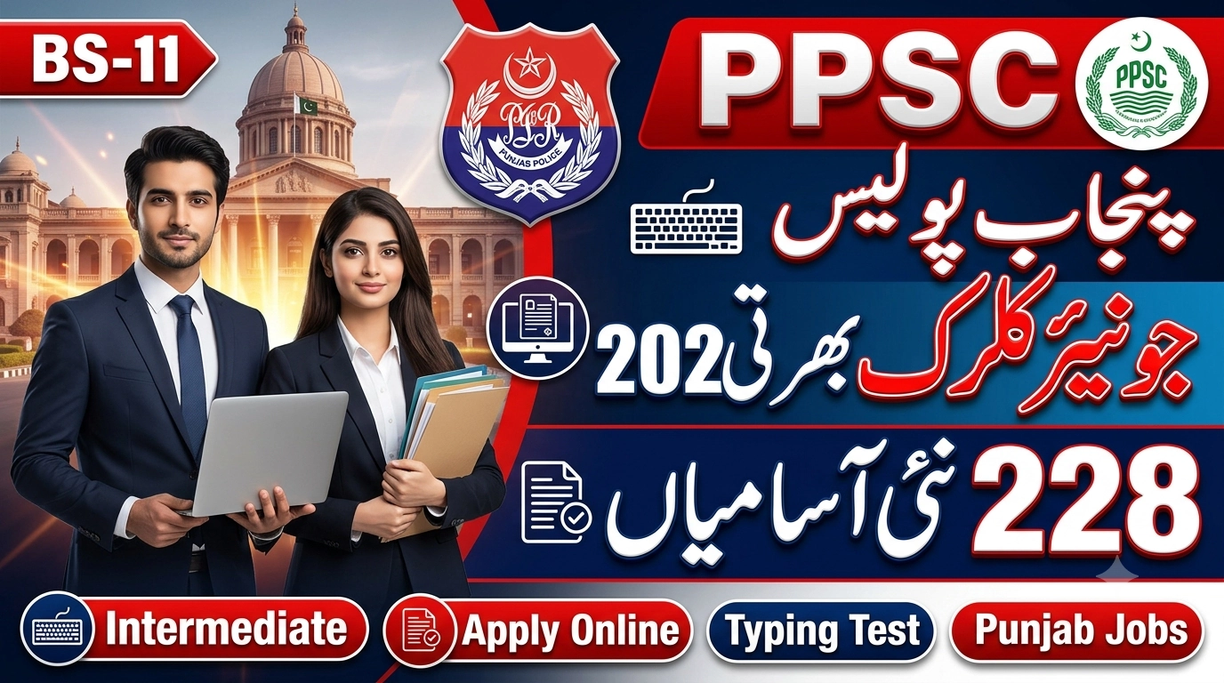 police junior clerk jobs online apply