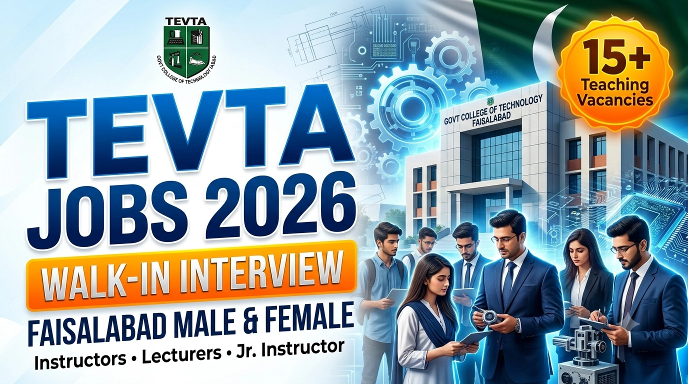TEVTA Jobs 2026