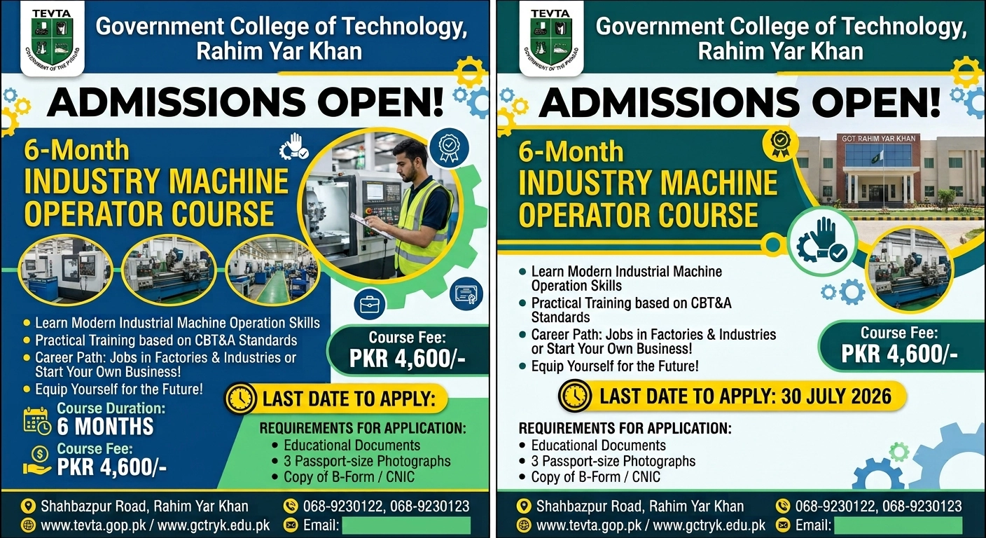 Tevta courses list 2026 punjab