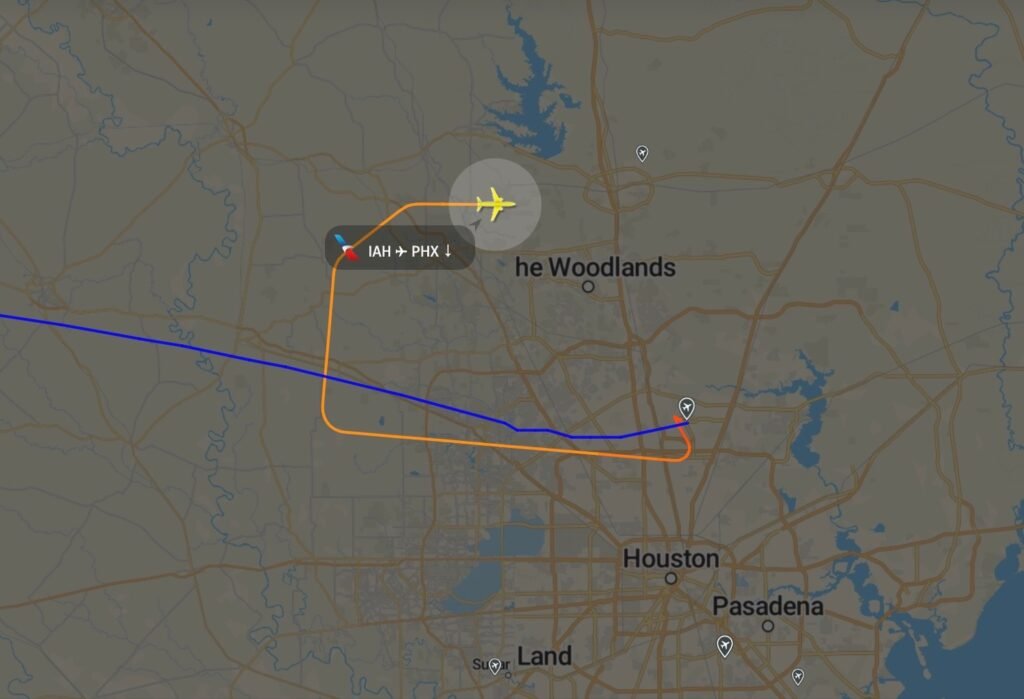 aa1937 emergency landing