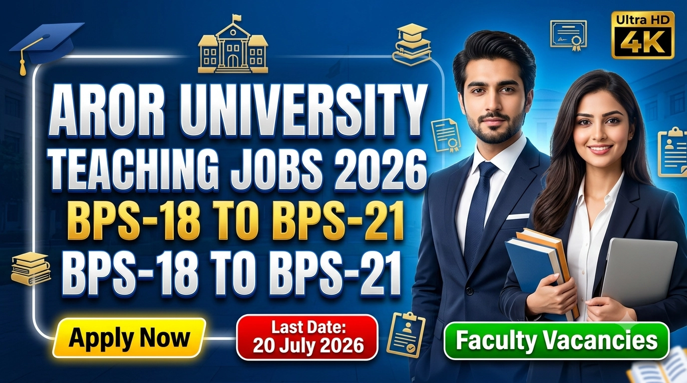 aror university sukkur jobs