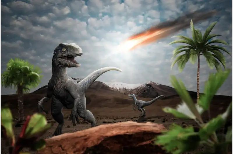 chicxulub asteroid impact firestorm