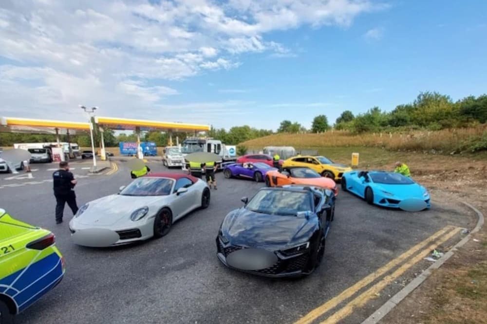 supercars seized on m11