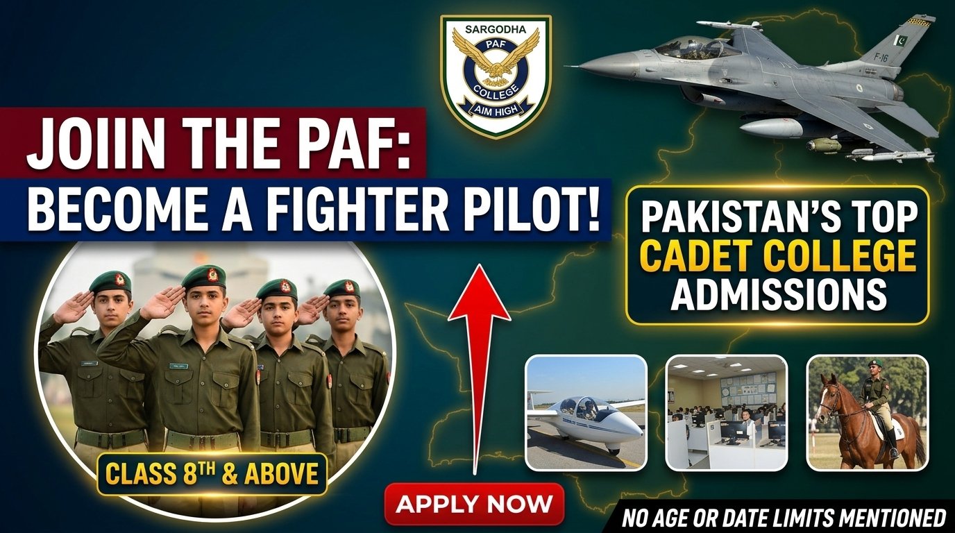 Jobs At Paf College Sargodha